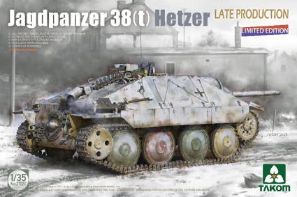 TKO2172X ﾀｺﾑ 1/35 38式軽駆逐戦車 ﾍｯﾂｧｰ 後期型 (ｲﾝﾃﾘｱ無し限定版)