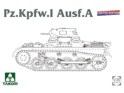 TKO2145A ﾀｺﾑ 1/35 I号戦車 A型
