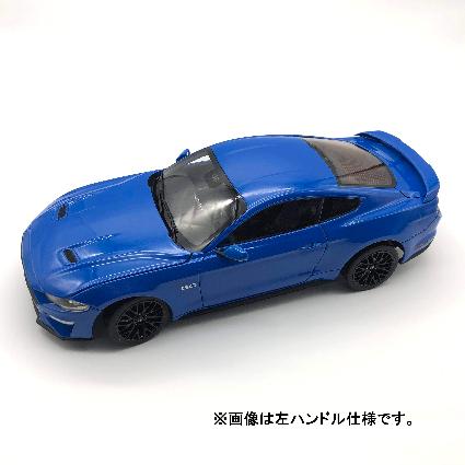 61004 DIECAST MASTERS 1/18 ﾌｫｰﾄﾞ ﾏｽﾀﾝｸﾞ GT 2019  右ﾊﾝﾄﾞﾙ ﾌﾞﾙｰ