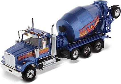 71075 DIECAST MASTERS 1/50 ｳｴｽﾀﾝｽﾀｰ 4900 McNeilus BridgeMaster ﾐｷｻｰ ﾒﾀﾘｯｸﾌﾞﾙｰ