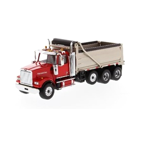 71067 DIECAST MASTERS 1/50 ｳｴｽﾀﾝｽﾀｰ 4900 SF ﾀﾞﾝﾌﾟﾄﾗｯｸ  ﾚｯﾄﾞｷｬﾌﾞ ﾏｯﾄｼﾙﾊﾞｰﾎﾞﾃﾞｨ