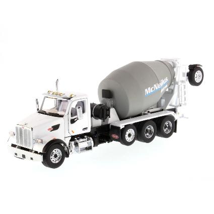 71074 DIECAST MASTERS 1/50 ﾋﾟｰﾀｰﾋﾞﾙﾄ 567 ﾐｷｻｰ車 McNeilus  Bridgemaster ﾚｯﾄﾞ/ﾎﾜｲﾄﾐｷｻｰ