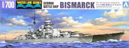 WL 618 1/700 ﾄﾞｲﾂ海軍 戦艦 ﾋﾞｽﾏﾙｸ