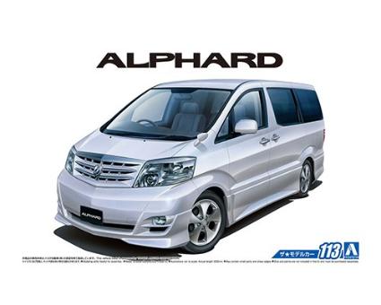 ｻﾞ･ﾓﾃﾞﾙｶｰNo.113 1/24 ﾄﾖﾀ NH10W ｱﾙﾌｧｰﾄﾞ G/V MS/AS'05