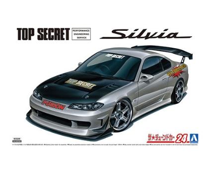ｻﾞ･ﾁｭｰﾝﾄﾞｶｰ No.24 1/24 ﾄｯﾌﾟｼｰｸﾚｯ ﾄS15ｼﾙﾋﾞｱ '99(ﾆｯｻﾝ)