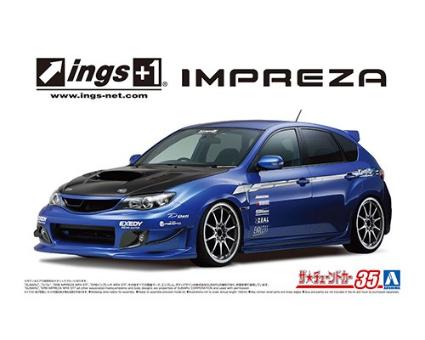ｻﾞ･ﾁｭｰﾝﾄﾞｶｰ No.35 1/24 ings GRB ｲﾝﾌﾟﾚｯｻWRX STI '07