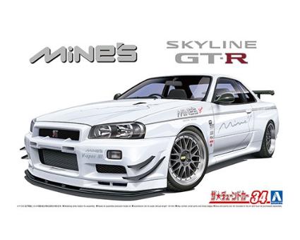 ザ・チューンドカーNo.34 1/24 マインズ BNR34 スカイラインGT-R'02