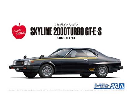 ｻﾞ･ﾓﾃﾞﾙｶｰNo.56 1/24 ﾆｯｻﾝ KHGC211 ｽｶｲﾗｲﾝHT2000ﾀｰﾎﾞGT-E'81
