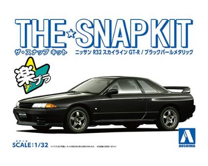 ｻﾞ☆ｽﾅｯﾌﾟｷｯﾄ 14-C ﾆｯｻﾝ R32 ｽｶｲﾗｲﾝGT-R(ﾌﾞﾗｯｸﾊﾟｰﾙﾒﾀﾘｯｸ)