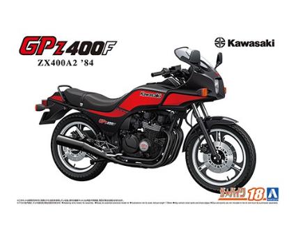 ｻﾞ☆ﾊﾞｲｸ 18 1/12 ｶﾜｻｷ ZX400A2 GPz400F '84