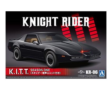 KR-06 ﾑｰﾋﾞｰﾒｶ 1/24 ﾅｲﾄﾗｲﾀﾞｰ ﾅｲﾄ2000 K.I.T.T. ｼｰｽﾞﾝⅠ ｽｷｬﾅｰ音声ﾕﾆｯﾄ付き