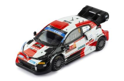 RAM874 IXO 1/43 ﾄﾖﾀ GR ﾔﾘｽ RALLY1 2022年ｲｰﾌﾟﾙﾗﾘｰ #4 E.Lappi/J.Ferm