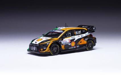 RAM901 IXO 1/43 ﾋｮﾝﾃﾞ i20 N Rally1 2023年ｸﾛｱﾁｱﾗﾘｰ #4 E.Lappi / J.Ferm (ﾒﾓﾘｱﾙｶｰ)