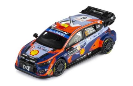 RAM883 IXO 1/43 ﾋｮﾝﾃﾞ i20 N Rally1 2023年ﾓﾝﾃｶﾙﾛﾗﾘｰ #6 D.Sordo/C.Carrera