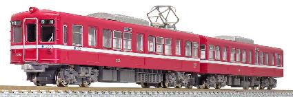 1246T 高松琴平電気鉄道1300形(追憶の赤い電車)2両編成ﾄｰﾀﾙｾｯﾄ(動力付き)
