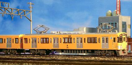 1247T 西武新2000系前期形(前面貫通扉窓 小･西武鉄道ﾏｰｸ付き･行先点灯) 4両編成動力付きﾄｰﾀﾙｾｯﾄ
