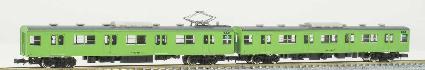 1271M JR103系関西形 ﾓﾊ103･102(初期車･ｳｸﾞｲｽ)2両ｷｯﾄ