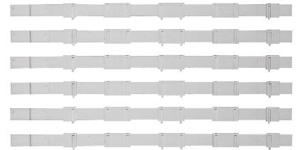 2635 ﾎｰﾑﾄﾞｱ(ｸﾘｱ･20m級4ﾄﾞｱ車用)6本組
