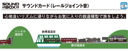 22-205-1 ｻｳﾝﾄﾞｶｰﾄﾞ<ﾚｰﾙｼﾞｮｲﾝﾄ音>