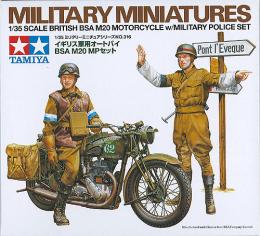 35316 1/35 MM 英軍用ｵｰﾄﾊﾞｲ BSA M20 MPｾｯﾄ