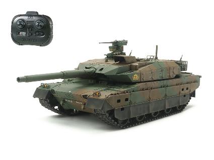 48215 1/35電動RCﾀﾝｸ 陸上自衛隊 10式戦車(専用ﾌﾟﾛﾎﾟ付き)