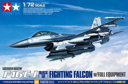 60788 WB.88 1/72 ﾛｯｷｰﾄﾞ ﾏｰﾁﾝ F-16CJ[ﾌﾞﾛｯｸ50] ﾌｧｲﾃｨﾝｸﾞ ﾌｧﾙｺﾝ (ﾌﾙ装備仕様)