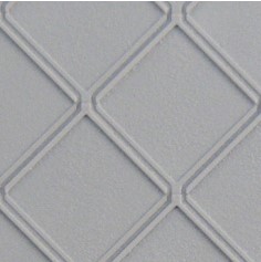 NDP19 Newﾃﾞｻﾞｲﾝﾌﾟﾗｽﾁｯｸﾍﾟｰﾊﾟｰ 格子枠ﾌﾞﾛｯｸ80(ｸﾞﾚ-) <2枚入>