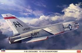 07524 1/48 F-8E ｸﾙｰｾｲﾀﾞｰ 'VF-111 ｻﾝﾀﾞｳﾅｰｽﾞ'