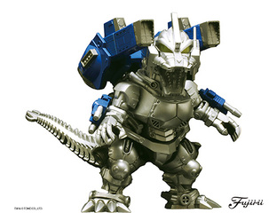 ﾁﾋﾞﾏﾙｺﾞｼﾞﾗ-501 ﾁﾋﾞﾏﾙｺﾞｼﾞﾗｼﾘｰｽﾞNo.501 ﾒｶｺﾞｼﾞﾗ(3式機龍 重武装型) 70周年記念ﾊﾞｰｼﾞｮﾝ