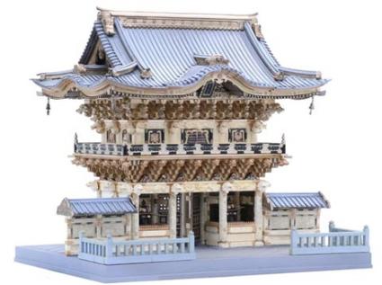 建-28 建物ｼﾘｰｽﾞ№.28 1/80 陽明門