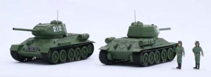 SWA-34 1/76 ｿﾋﾞｴﾄ中戦車 T-34/85(2両ｾｯﾄ)