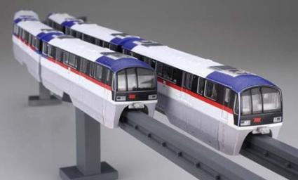 STR-17EX-1 1/150  東京ﾓﾉﾚｰﾙ2000形旧塗装6両編成(未塗装ｷｯﾄ)