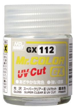 GX112 ｽｰﾊﾟｰｸﾘｱⅢUVｶｯﾄ 光沢