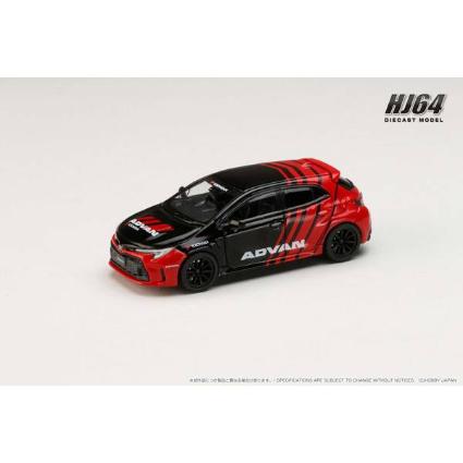HJ641067AV HJ64 1/64 Toyota GRｶﾛｰﾗ RZ YOKOHAMA ADVAN COLOR