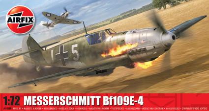 X-1008B ｴｱﾌｨｯｸｽ 1/72 ﾒｯｻｰｼｭﾐｯﾄ Bf109E-4