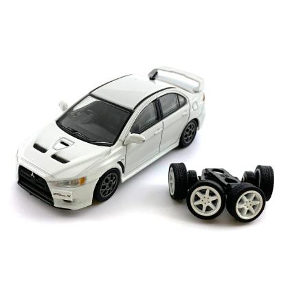 64B0246 BMC 1/64 三菱 ﾗﾝｻｰ EVO X ﾎﾜｲﾄ (RHD)