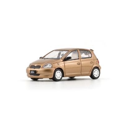 64B0369 BM CREATIONS 1/64 ﾄﾖﾀ 1998 ｳﾞｨｯﾂ/ｴｺｰ 5ﾄﾞｱ ｺﾞｰﾙﾄﾞ RHD