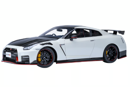 77501 1/18 日産 GT-R (R35) ﾆｽﾓ ｽﾍﾟｼｬﾙｴﾃﾞｨｼｮﾝ (ﾌﾞﾘﾘｱﾝﾄﾎﾜｲﾄﾊﾟｰﾙ)