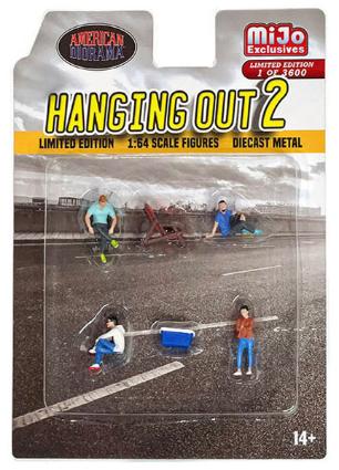 AD-76518MJ ﾀｰﾏｯｸﾜｰｸｽ 1/64 Figure Set - Hanging Out 2