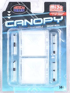 AD-76523MJ ﾀｰﾏｯｸﾜｰｸｽ 1/64 Figure Set - CANOPY White Set