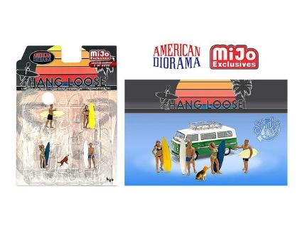 AD-76500MJ ﾀｰﾏｯｸﾜｰｸｽ 1/64 Figure Set - Hang Loose