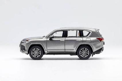 KS039-244 GCD64 1/64 Lexus LX600 - (LHD) Gray Gray