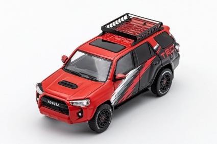 KS059-347 GCD 1/64 Toyota 4 Runner TRD Pro 2022 (LHD) TRD ﾚｯﾄﾞ/ﾌﾞﾗｯｸ