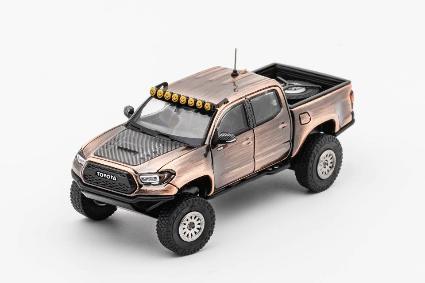 KS060-375 GCD 1/64 Toyota TACOMA TRD Pro - ﾜｲﾄﾞﾎﾞﾃﾞｨ (LHD) ﾌﾞﾗｯｼｭﾌﾞﾛﾝｽﾞ