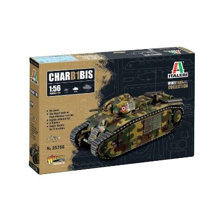 IT25766 ｲﾀﾚﾘ 1/56 WW.II ﾌﾗﾝｽ軍 B1 bis 重戦車