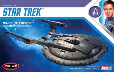 POL966 ﾎﾟｰﾗﾗｲﾂ 1/1000 ｽﾀｰﾄﾚｯｸ:ｴﾝﾀｰﾌﾟﾗｲｽﾞ NX-01 ｴﾝﾀｰﾌﾟﾗｲｽﾞ
