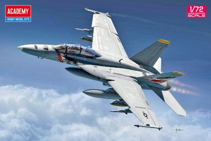 12567 ｱｶﾃﾞﾐｰ 1/72 F/A-18F 'VFA-2 ﾊﾞｳﾝﾃｨﾊﾝﾀｰｽﾞ'