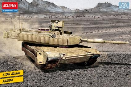 13504 ｱｶﾃﾞﾐｰ 1/35 M1A2 ｴｲﾌﾞﾗﾑｽ 'V2 TASKII'