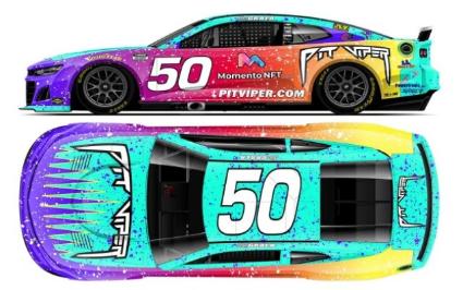 C502265PTVKG ﾗｲｵﾈﾙﾚｰｼﾝｸﾞ 1/64 'ｶｽﾞ･ｸﾞﾗｰﾗ' #50 ﾋﾟｯﾄ･ﾊﾞｲﾊﾟｰ･ｻﾝｸﾞﾗｽ ｼﾎﾞﾚｰ ｶﾏﾛ NASCAR 2022 ﾈｸｽﾄｼﾞｪﾈﾚｰｼｮﾝ