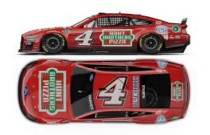 CX42265HBRKH ﾗｲｵﾈﾙﾚｰｼﾝｸﾞ 1/64 'ｹﾋﾞﾝ･ﾊｰﾋﾞｯｸ' #4 ﾊﾝﾄﾌﾞﾗｻﾞｰｽﾞ ﾋﾟｻﾞ ﾚｯﾄﾞ ﾌｫｰﾄﾞ ﾏｽﾀﾝｸﾞ NASCAR 2022 ﾈｸｽﾄｼﾞ
